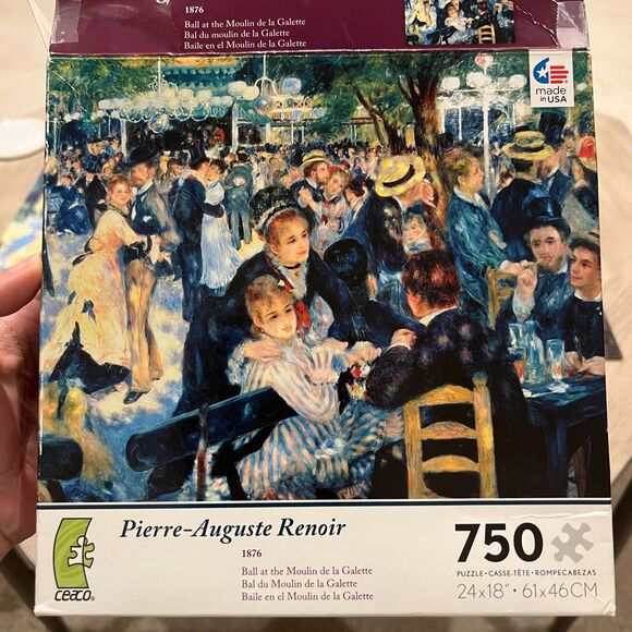 Jigsaw Puzzle 750 Piece Bundle RoseArt Retro Challenging Hard READ - Picture 7 of 9